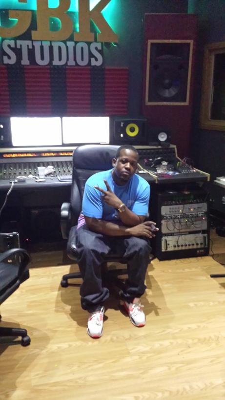 Rapper, entrepurneur and educator Naledge at xxxx Studio in Chicago earlier this month.